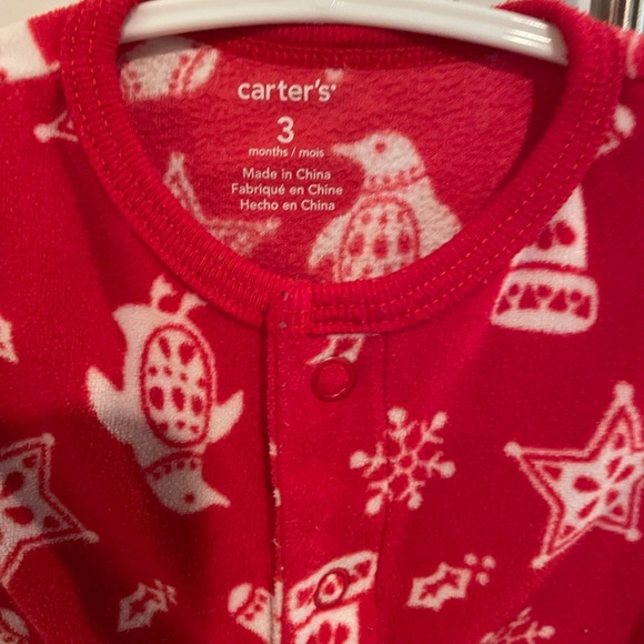 🎅Free w Bundle Unisex Baby Christmas Fleece Sleeper - Picture 3 of 5